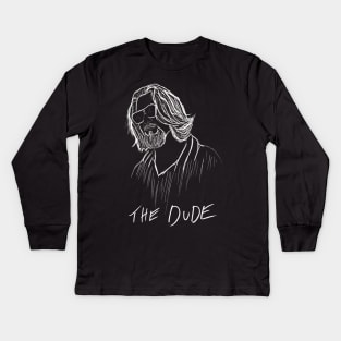 The big lebowski the dude Kids Long Sleeve T-Shirt